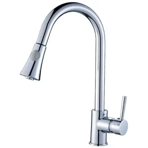 Laveo Daru stojánková dřezová baterie výsuvná, chrom BLD_069D