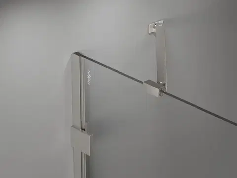 MEXEN UNI konzole úhlová 35 cm 1 ks nikl kartáčovaná 830-09-97