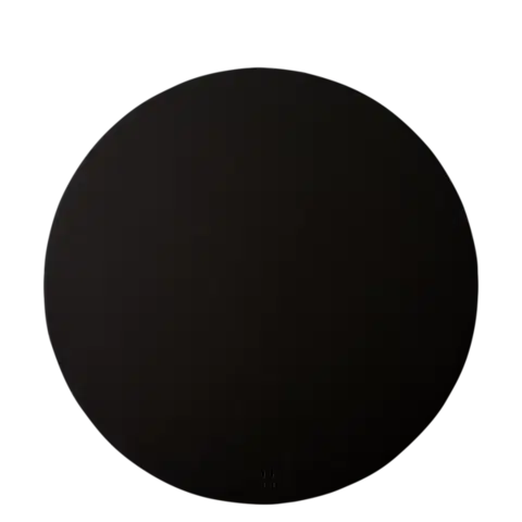 Černé prostírání ø 38 cm - Elements Ambiente - 593876