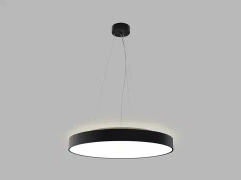 LED2 3275653D Závěsné svítidlo RINGO II 60 P/N-Z, B DALI/PUSH DIM 55+10W 3000K/4000K černá