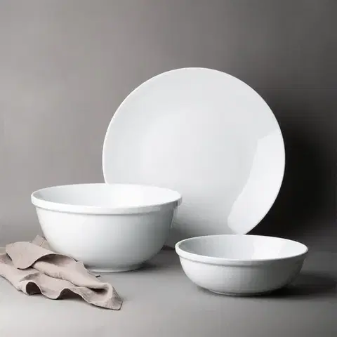 Bílá porcelánová mísa 25,5 cm - Hotel Inn - 450701