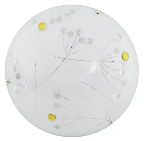 Stropní lampa Květinová stropní LED 6500K Jantarová