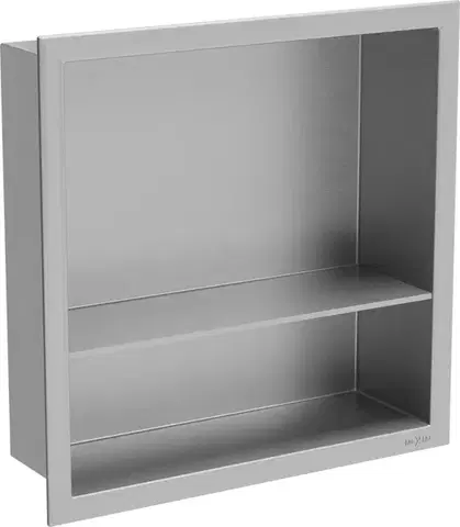 MEXEN X-Wall-R modul pro vestavbu do stěny s poličkou 30 x 30, nerez 1910303010S