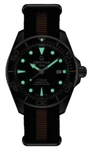 Certina DS Action Diver Powermatic 80 Titanium C032.607.48.051.00