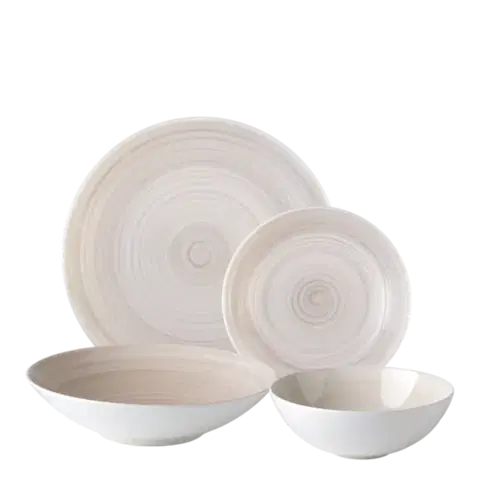 Sada talířů 16 ks — Premium Platinum Line Rocca - 490181