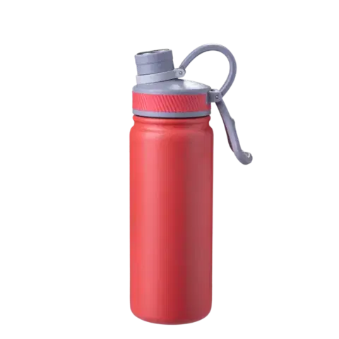 Nerezová láhev 650 ml červená matná — to Go - 596500