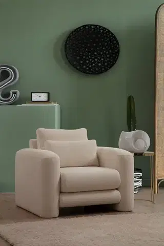 Křeslo ušák Lily Cream - Wing