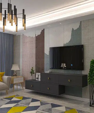 TV stolek Zuzu Double - Anthracite