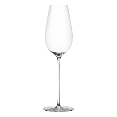 Sklenice na šampanské 360 ml, set 2 ks — FLOW Glas Platinum Line - 322913