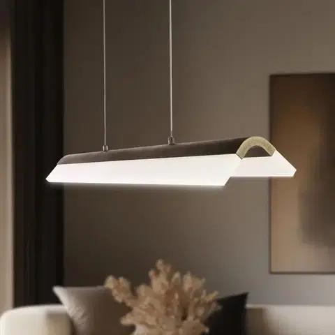 Apeti Curacoa LED hnědá závěsná stropní lampa 4000K