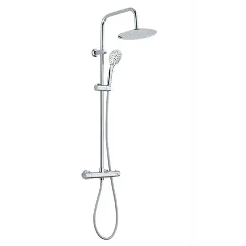 INVENA Sprchový sloup MUSTA s termostatickou baterií chrom AU-84-001-X