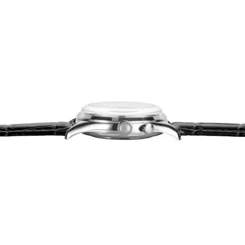 Vulcain Cricket Classique 39 mm - Eggshell - Black Plain