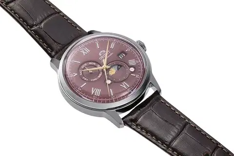 Orient Bambino RA-AK0807R Sun and Moon
