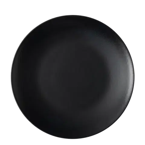 Talíř mělký 27 cm 4 ks — Basic černý matný - 492780