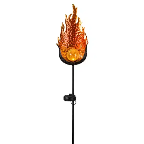 Solární světlo Oheň