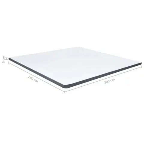 Vrchní matrace na postel boxspring Dekorhome