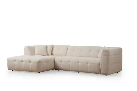 Rohová sedací souprava Cady 3 Seater Left - Beige