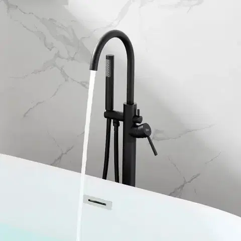 REA Volně stojící baterie Lungo Black REA-B7496