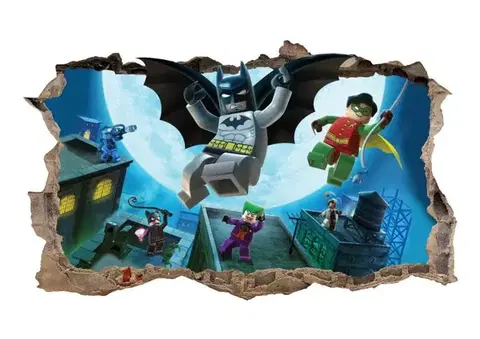 Nálepka na zeď Batman Superhero 47x77cm