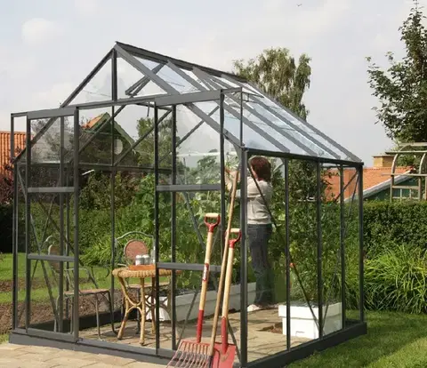 Skleník VITAVIA URANUS 6700 čiré sklo 3 mm Dekorhome