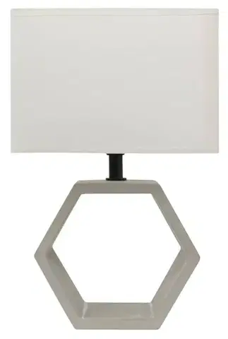 Stolní lampa 1X40W E27 béžová VIDAL