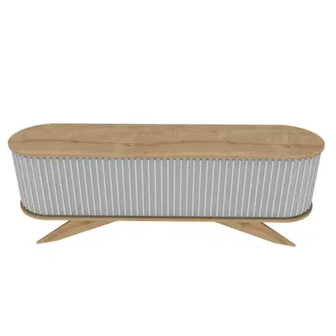 TV stolek Stor - Sapphire, White
