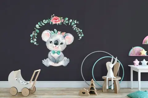 Nálepka na zeď roztomilá koala