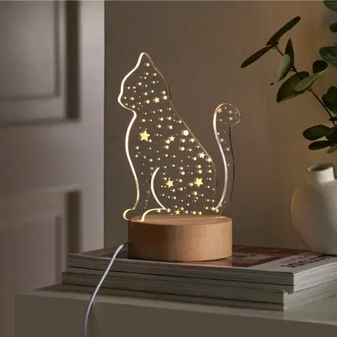 LED svítidlo Kočka