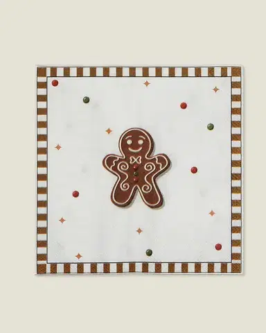 Vánoční ubrousky Cookie I 20 szt.
