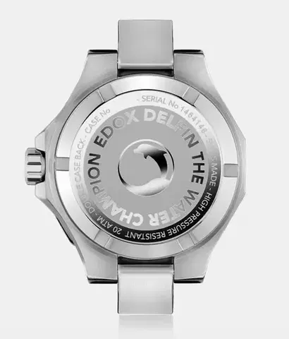 EDOX Delfin Quartz Date 53021-3GM-GIN