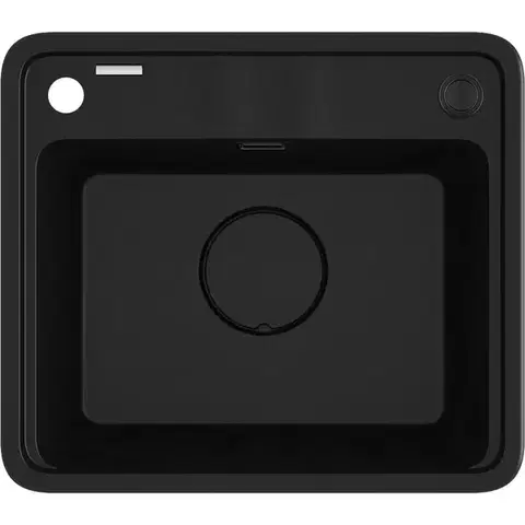 DEANTE Momi nero Granitový dřez, 1-bowl ZKM_N103
