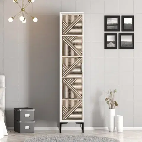 Šatní skříň Kumsal P - White