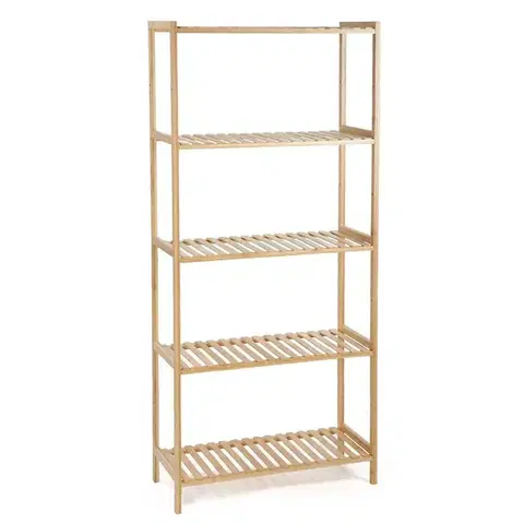 Koupelnový regál WABISABI RACK 5, bambusový