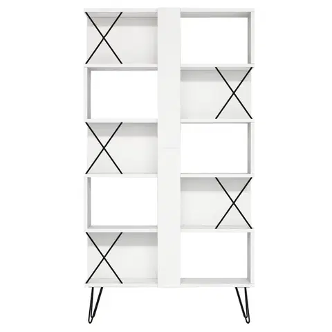 Knihovna Extra - White
