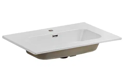ArtCom Keramické umyvadlo GO 70 | bílý lesk 70 cm