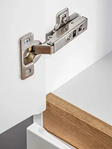 COMAD Vysoká skříňka 2 dvířka PLATINUM 5907611648223