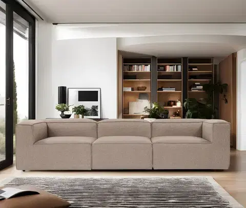 Trojmístná pohovka Fora 3 Seater - Brown