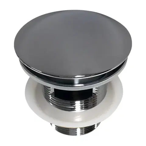CERANO Vanová výpusť click-clack s přepadem 6/4 " chrom CER-429151