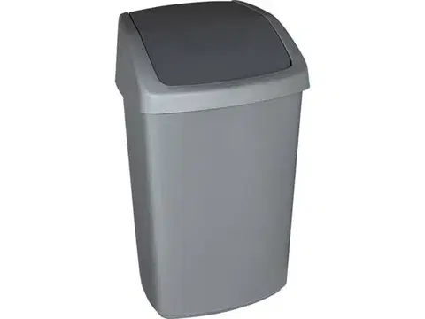CURVER Odpadkový koš SWING BIN 50L | šedý