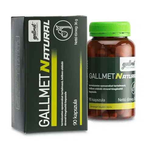 Gallmet Natural kapsle se žlučovými kyselinami • 90 ks