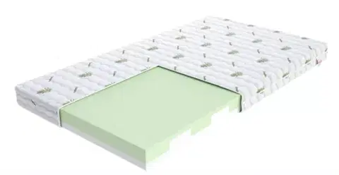 FDM Pěnová matrace LUIGI Aloevera | 70 x 140 cm