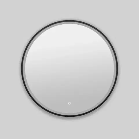 Zrcadlo se senzorem SAT Cool 80x80 cm černá SATZCO80CE SATZCO80CE