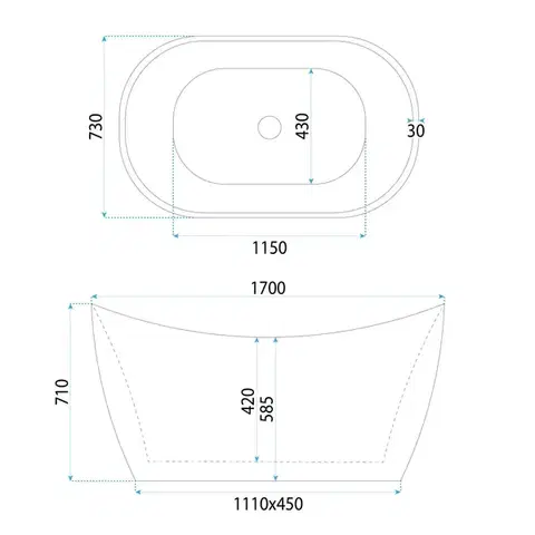 REA - VENETA 170 cm REA-W0254