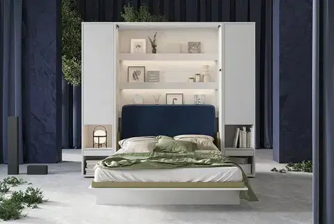Dig-net nábytek Čalouněný panel Lenart BED CONCEPT BC-17/160 | modrá