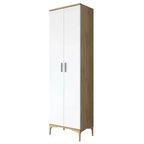 Skříň Jeny Walnut and White