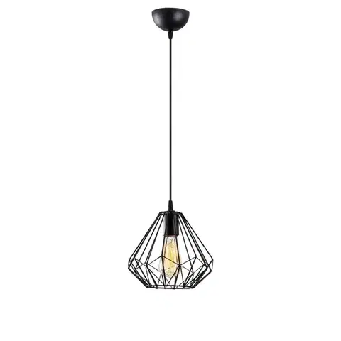 Opviq Závěsný lustr Diamond I černý