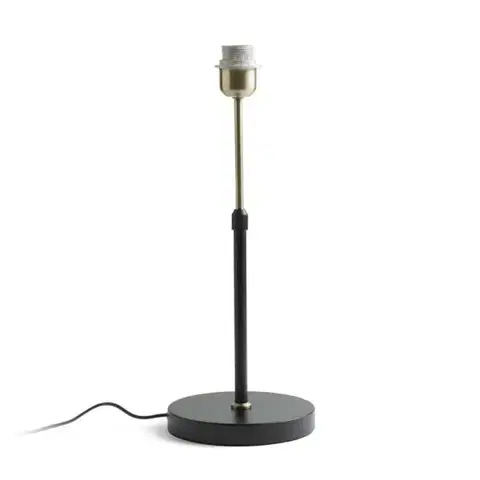 RED - DESIGN RENDL RENDL EMMETT stolní podstavec černá staromosazná 230V E27 15W R14116