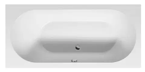 AQUALINE JIZERA vana 170x80x39cm, bílá G1780