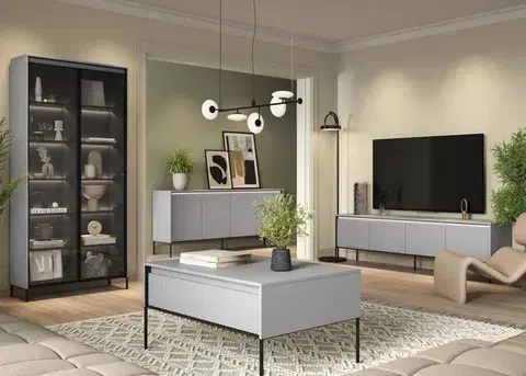 Dig-net nábytek Komoda SWING TR-04 s LED osvětlením |