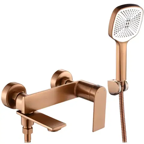 REA Vanová nástěnná baterie STORM Brush Copper REA-B3003